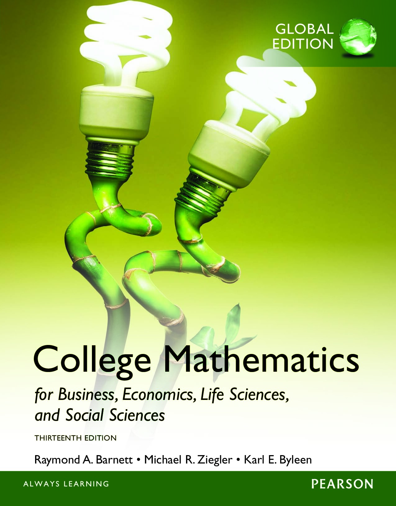 College Mathematics: for Business, Economics, Life Sciences, and Social Sciences 13/e
