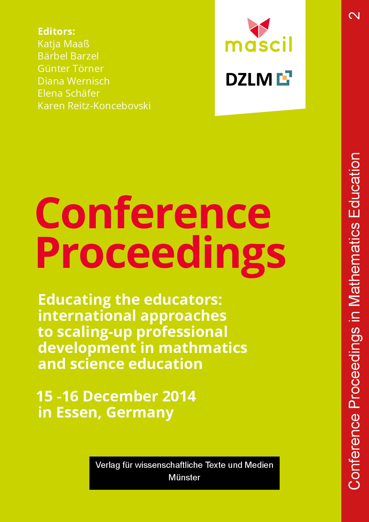 Conference Proceedings in Mathematics Education, Band 2 by Katja Maab