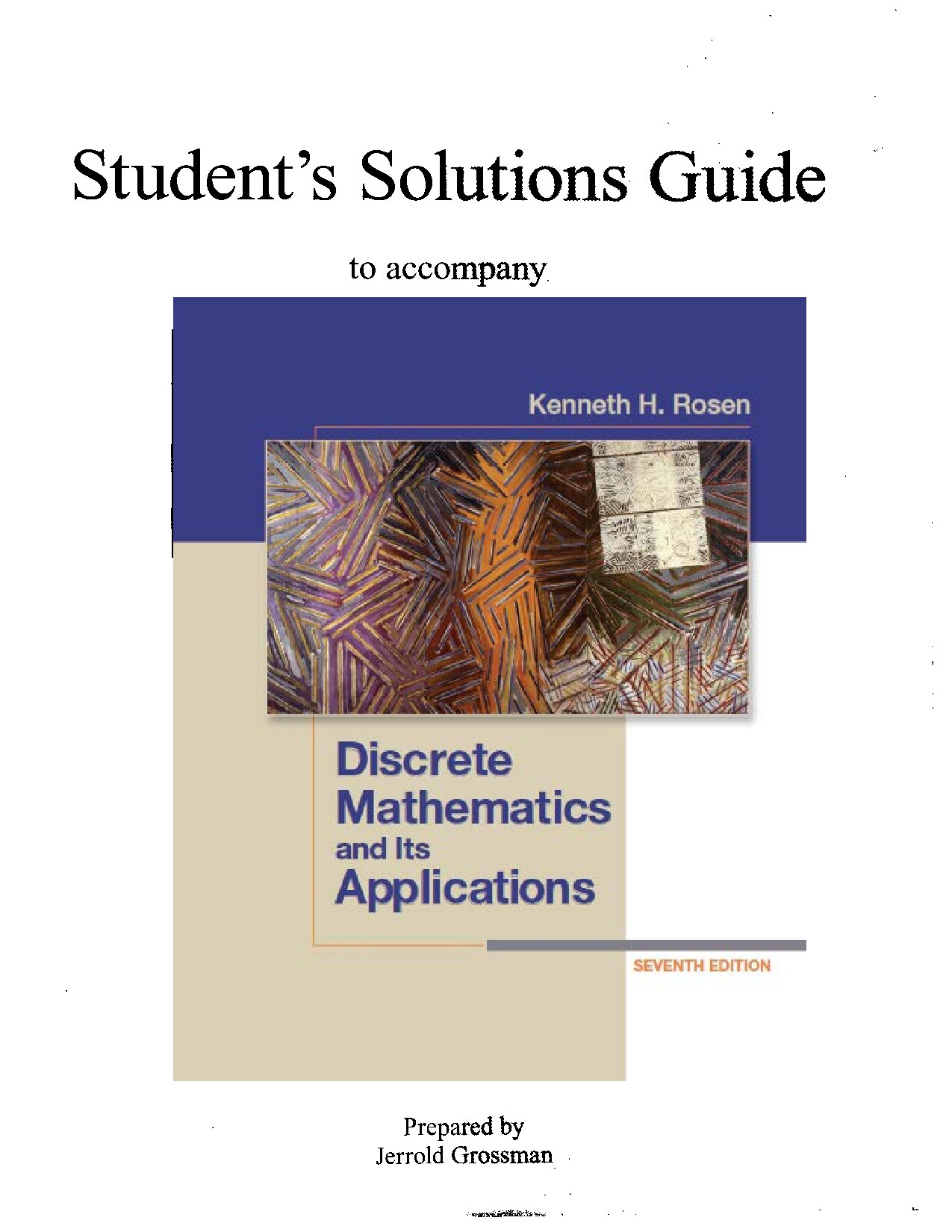 Discrete Mathematics and Its A - Kenneth H. Rosen Student's Sol_431