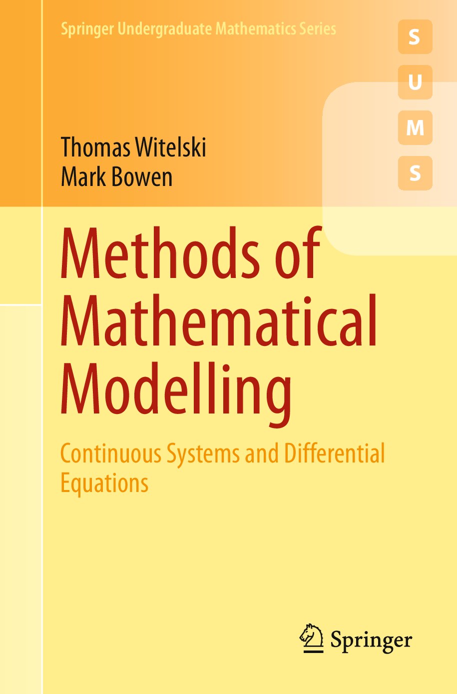 Methods of Mathematical Modelling_ Continuous Systems and Differential Equations ( PDFDrive )