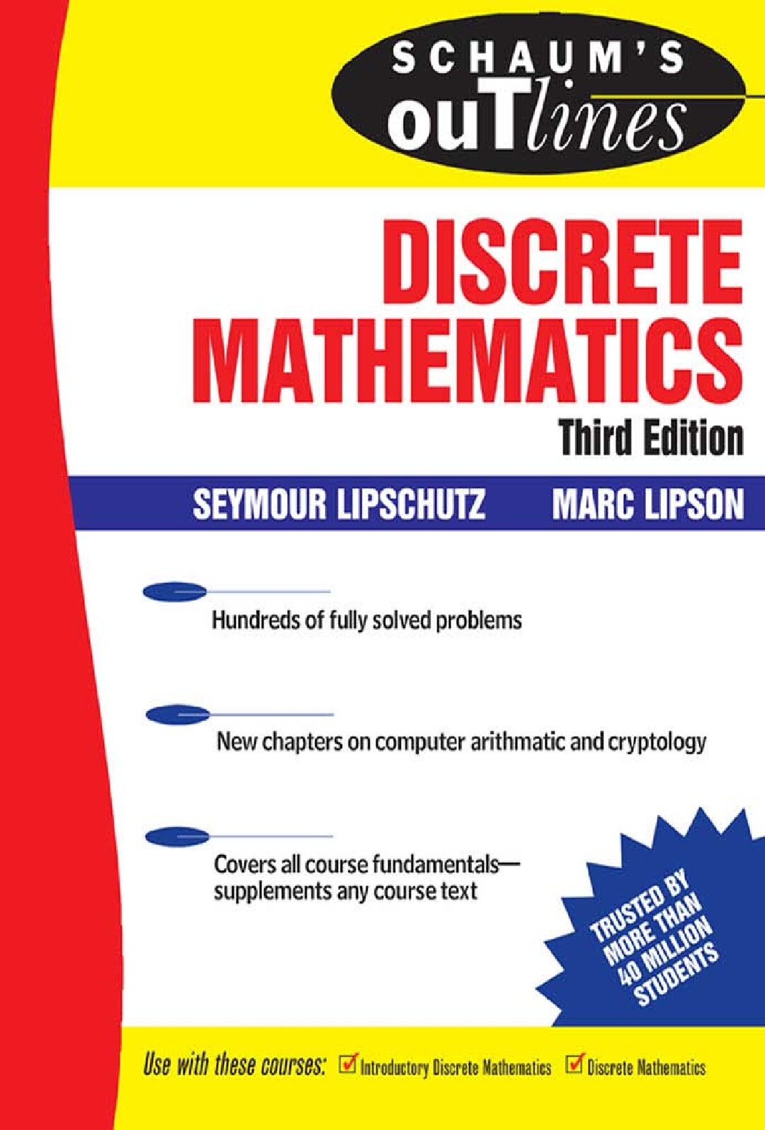 Schaum's Outline of Discrete Mathematics, Third Edition (Schaum's Outlines)  
