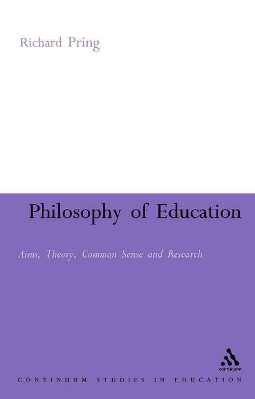 Philosophy of Education, theor - Unknown 1579_782