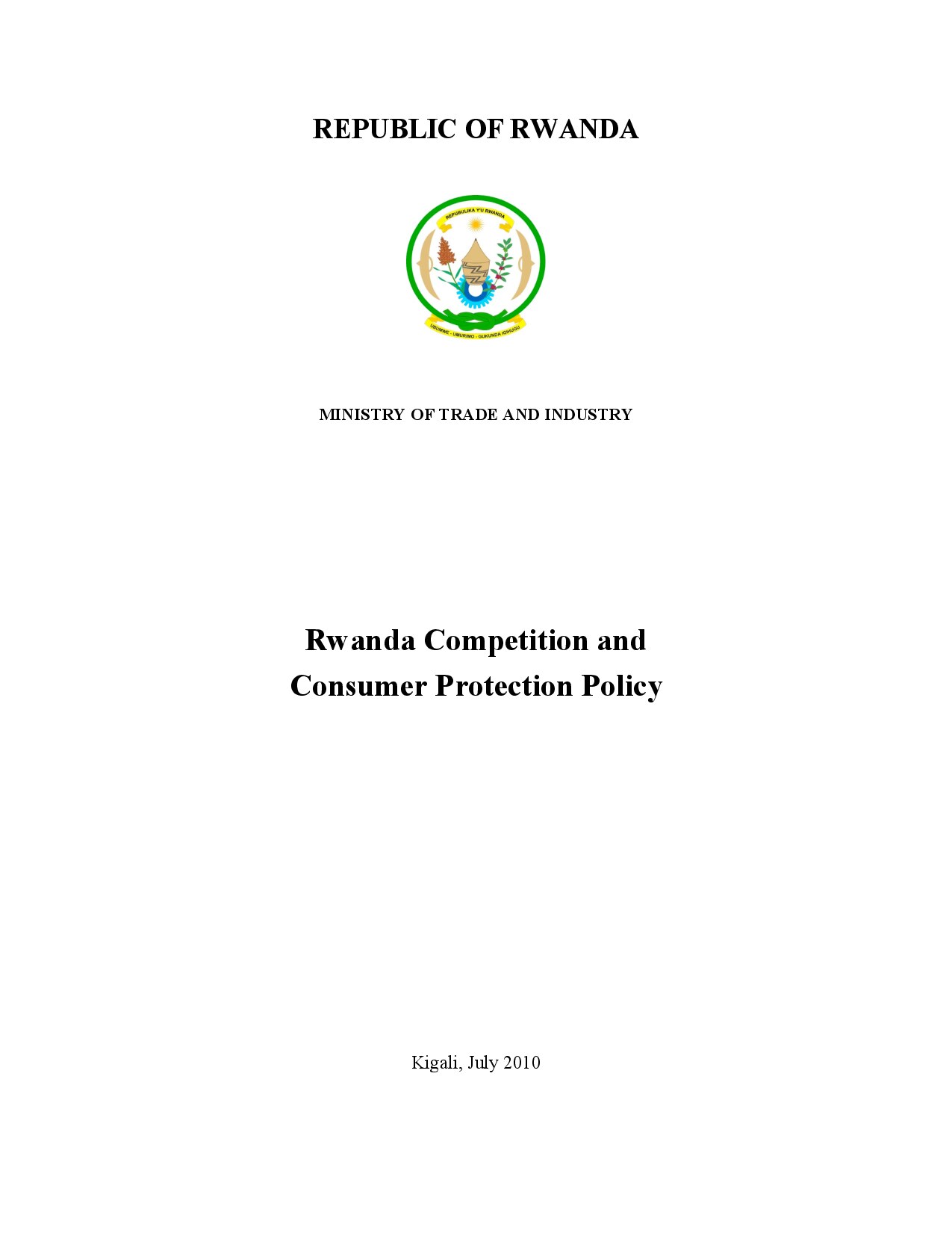 Microsoft Word - CompetitionPolicy September 2010.doc